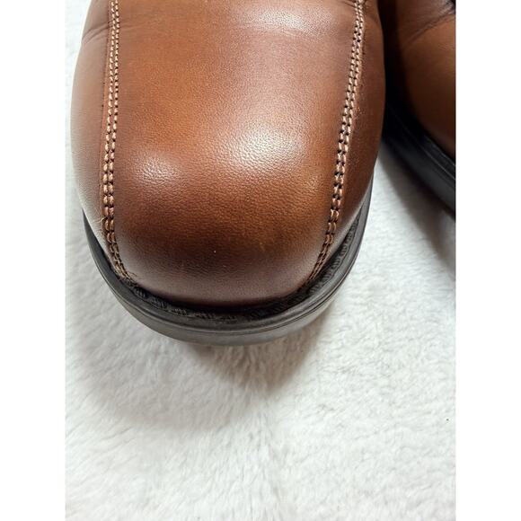 Florsheim Men\'s Medfield Bike Toe Slip Loafer Dress Shoe, Cognac, Size 9.5 EEE main image 6